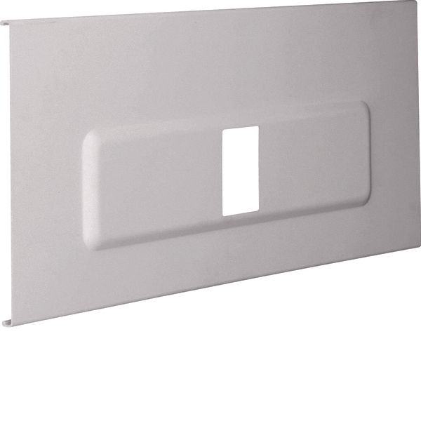 Pre-cut lid AEE 4 gang, FB 60230, grey image 1