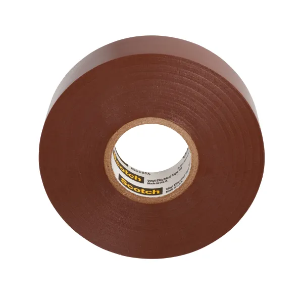 Scotch® Vinyl Color-Coding Electrical Tape 35, Brown, 19 mm x 20 m image 10