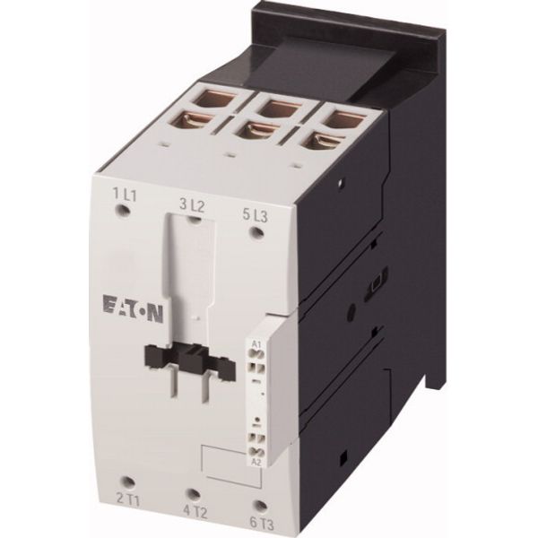 Contactor, 3 pole, 380 V 400 V 37 kW, 230 V 50 Hz, 240 V 60 Hz, AC operation, Spring-loaded terminals image 1