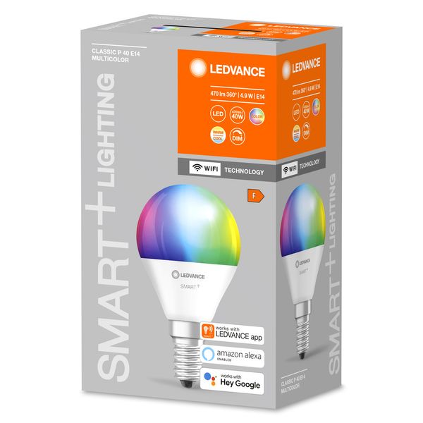 SMART+ WiFi Mini Bulb Multicolour 40 4.9 W/2700…6500 K E14 image 10