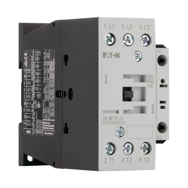 Contactors for Semiconductor Industries acc. to SEMI F47, 380 V 400 V: 25 A, 1 NC, RAC 120: 100 - 120 V 50/60 Hz, Screw terminals image 7