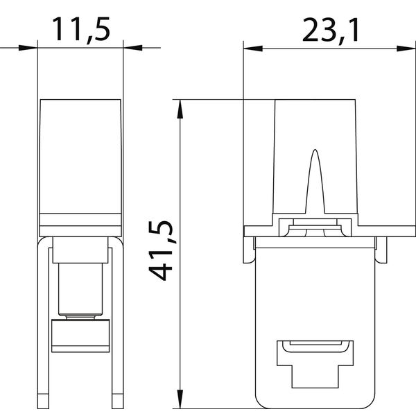 TPE 25 Protective conductor terminal for FireBox T 25 mm² image 2