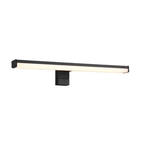 Lino H2O LED wall lamp 40 cm matt black image 1