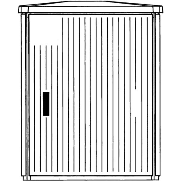 EH3G96CA EH3GD Cabinet DIN0 AP 1125x676x676 SH image 2