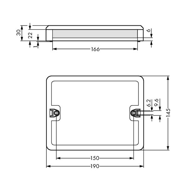 Distribution box 230 V + SMI 1 input black image 3