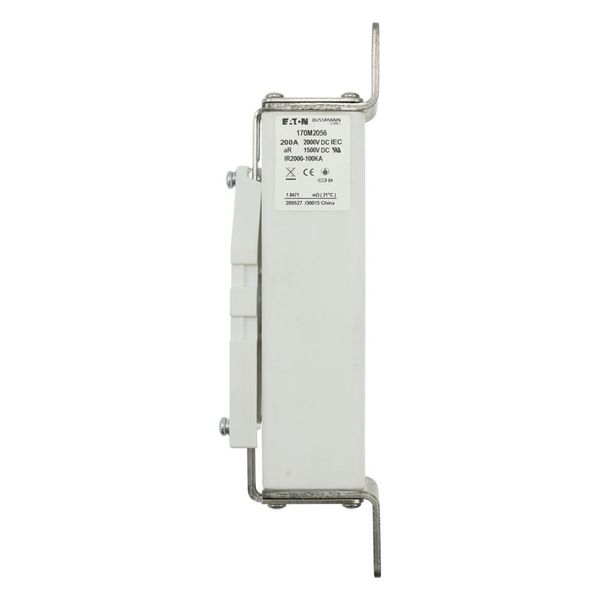 Fuse-link, high speed, 200 A, DC 2000 V, 39 x 66 x 216 mm, aR, IEC, with indicator image 5