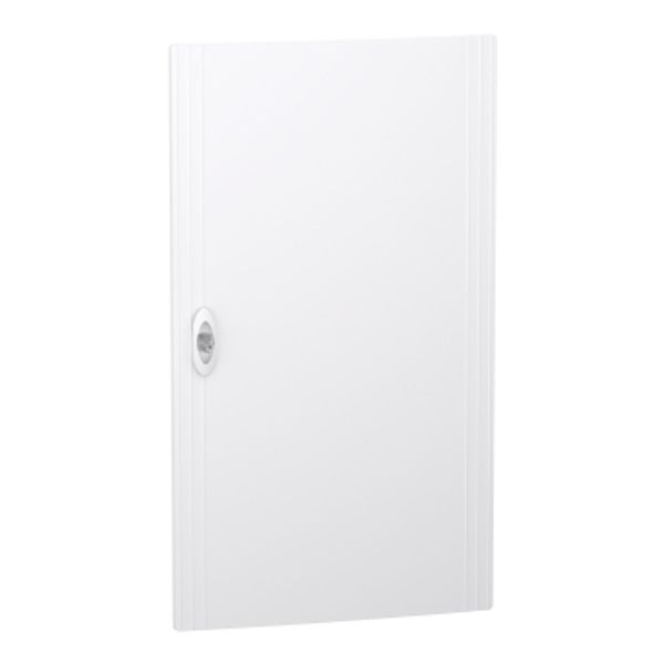 Door, PrismaSeT XS, plain, white (RAL 9003), for enclosure 4 x 18 modules image 1