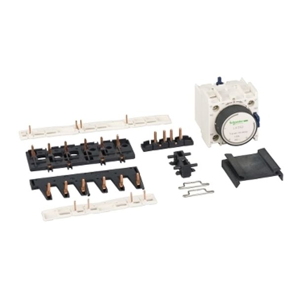 Kit for star delta starter assembling, for 2 x contactors LC1D25-D38 and star LC1D09-D18, with timer block image 3