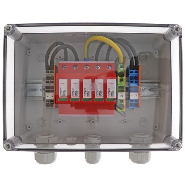 GJB in IP65 enclosure for PV systems 2MPPT and 1 string at 1100V d.c. image 1