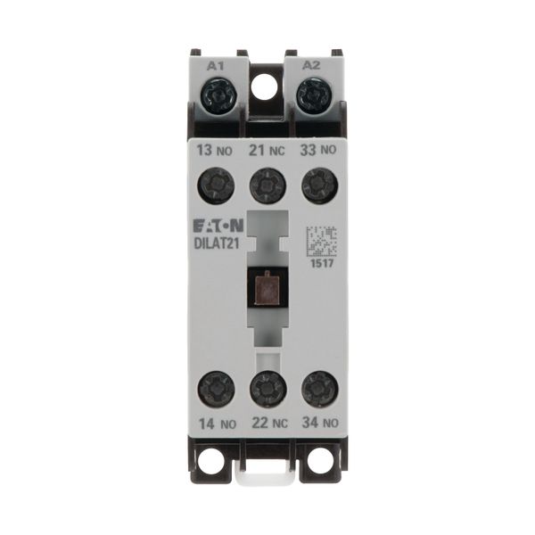 Contactor relay, 24 V DC, 2 N/O, 1 NC, Screw terminals, DC operation image 10