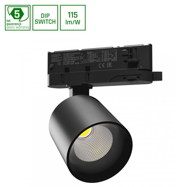 ARTEMIDA MINI RA>90 6,5-20W WW 230V 36, 60DEG IP20 75X78X110 BLACK 5Y WARRANTY WITH POWER CHANGE image 1