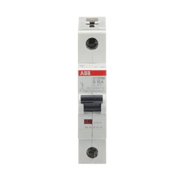 ST201M-B16 Miniature Circuit Breaker - 1P - B - 16 A image 1