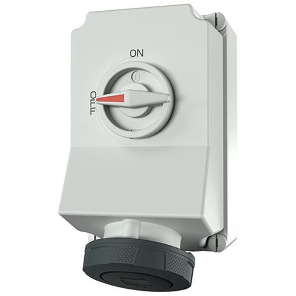 Mennekes Wall mounted recept., 63A5p7h500V, IP67 5759A image 1