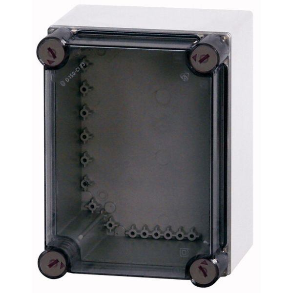 Insulated enclosure, smooth sides, HxWxD=250x187.5x175mm image 1