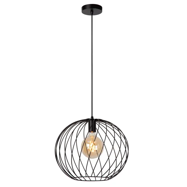 DANZA Pendant light-Black-Ø40-1xE27-40W-Metal image 1