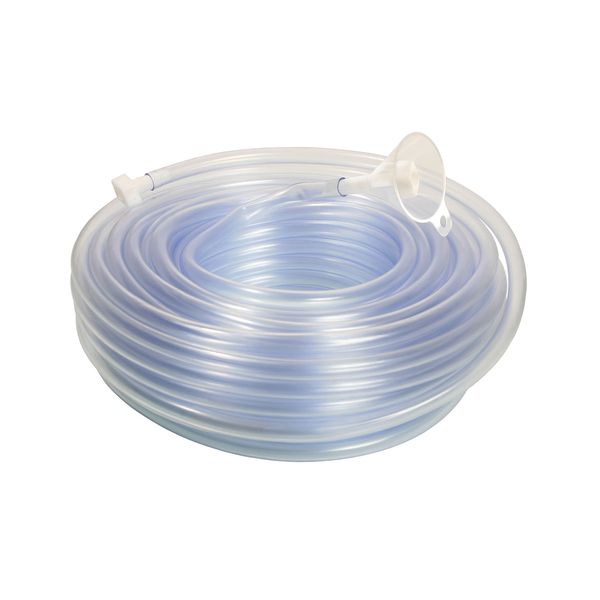 Hose water level 15m  PVC transparent hose  funnel with 2 stoppers   8x1, 5mm image 1