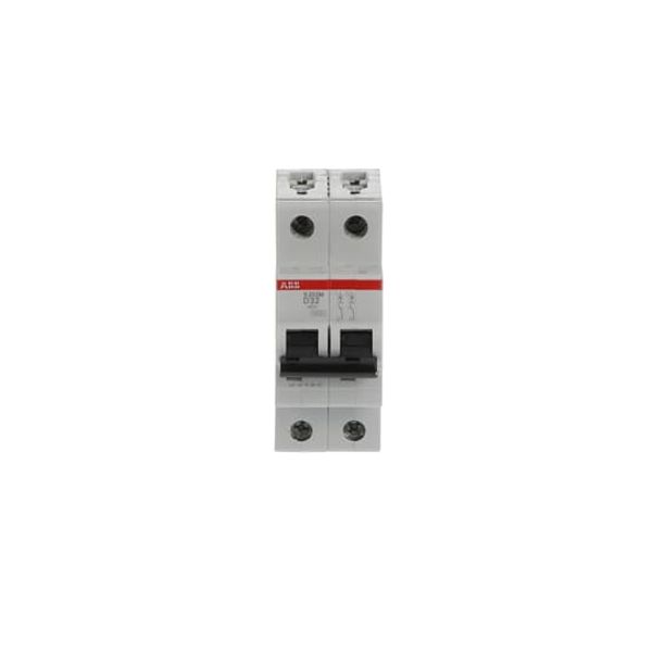 S202M-D32 Miniature Circuit Breaker - 2P - D - 32 A image 3