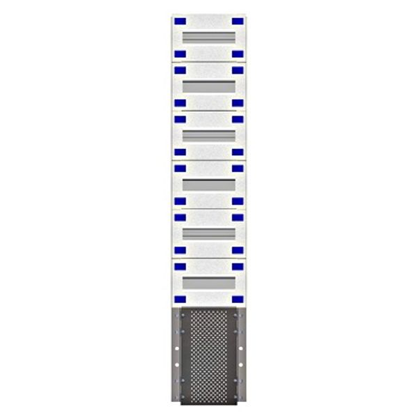 Combination Distributor Modular chassis 208mm 24HU, complete image 1