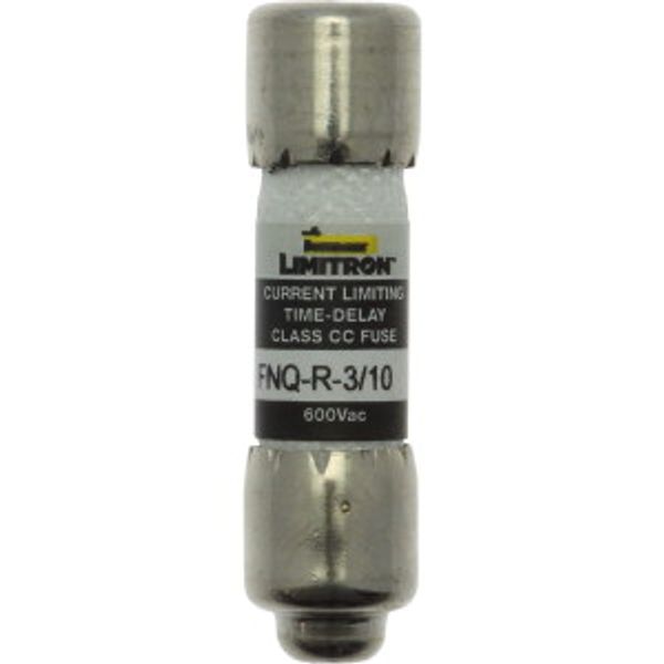 Fuse-link, LV, 0.3 A, AC 600 V, 10 x 38 mm, 13⁄32 x 1-1⁄2 inch, CC, UL, time-delay, rejection-type image 18