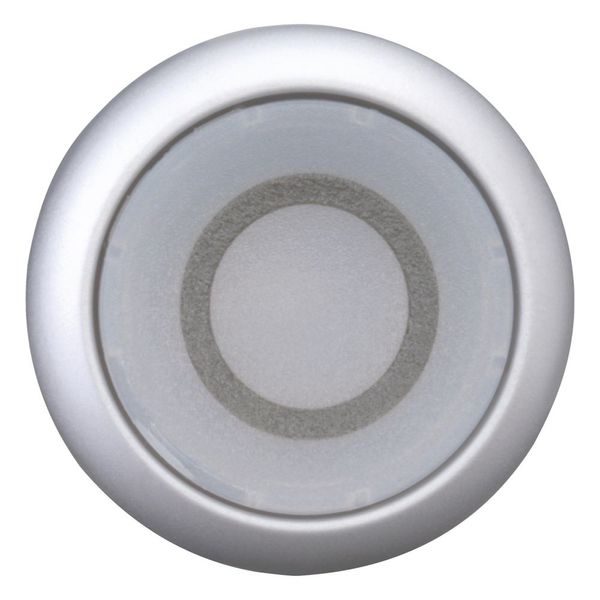 Illuminated pushbutton actuator, RMQ-Titan, Flush, momentary, White, inscribed 0, Bezel: titanium image 9