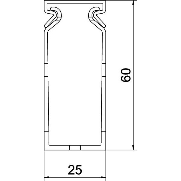 LK4H N 60025 Slotted cable trunking system halogen-free image 2