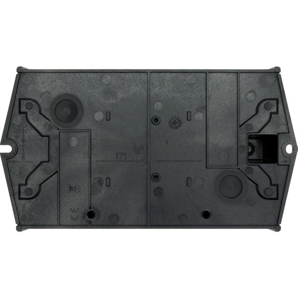 Reversing star-delta switches, T3, 32 A, surface mounting, 5 contact unit(s), Contacts: 10, 60 °, maintained, With 0 (Off) position, D-Y-0-Y-D, Design image 46