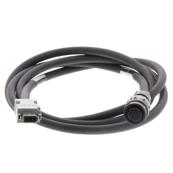 G5 series servo encoder cable, 15 m, 200 V: 1 to 1.5 kW, 400 V: 400 W image 2