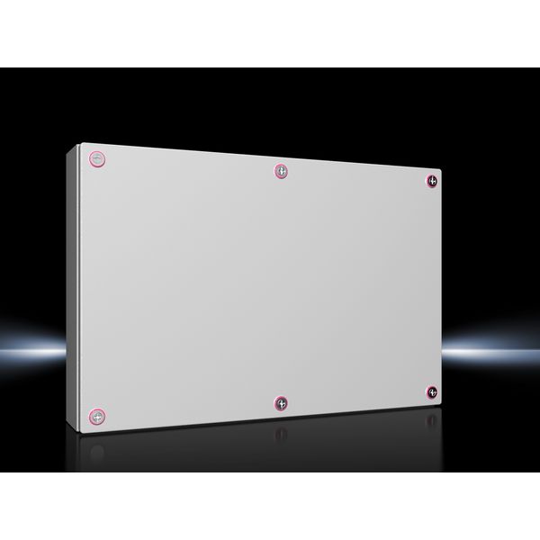 KX Terminal box, WHD: 600x400x120 mm, sheet steel image 1