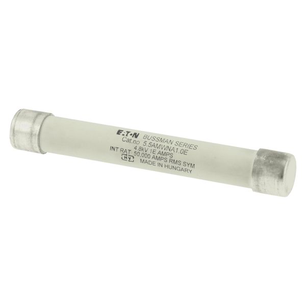 VT fuse-link, medium voltage, 1 A, AC 5.5 kV, 142 x 20.6 mm, back-up, BS, IEC, US, 1E image 16