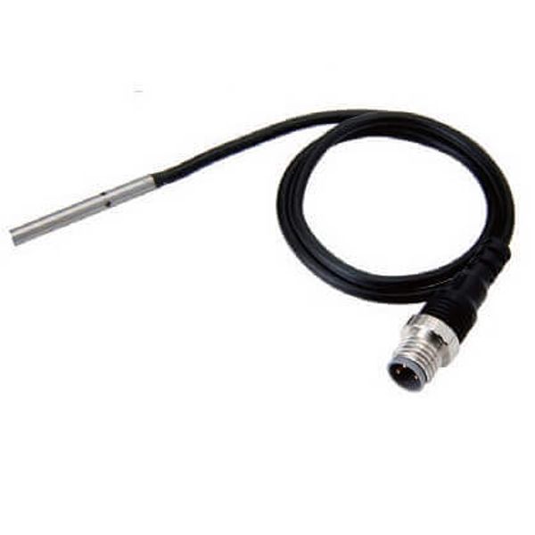 Proximity sensor, inductive, Dia 4mm, Shielded, 1.2mm, DC, 3-wire, Pig E2E 8102H image 2