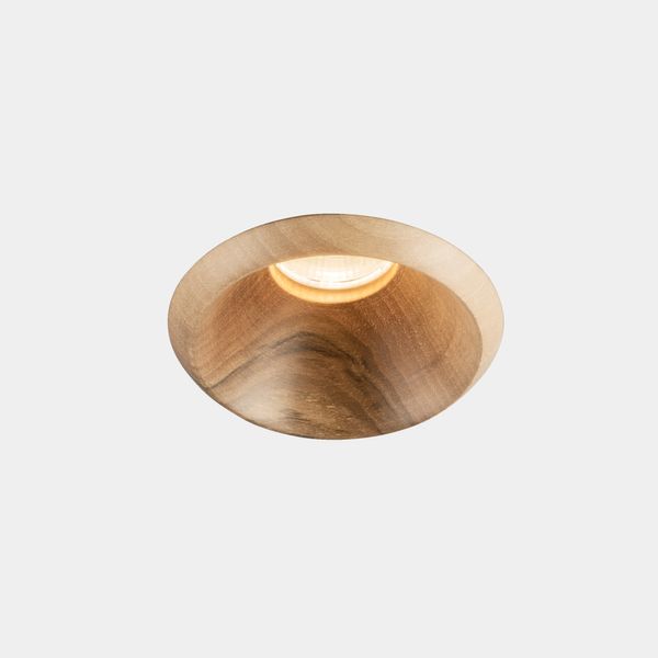 Downlight Play Raw Walnut 15W Walnut wood IP54 image 1