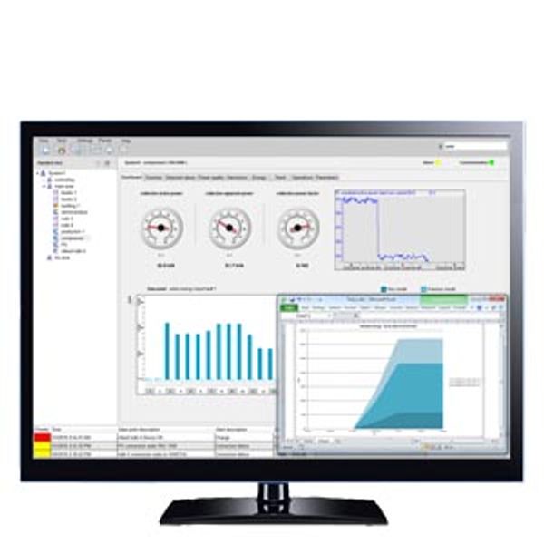 power management software SENTRON powermanager V3.x Basic Package up to max. 10 devices software on  3ZS2711-0CC30-0YA0 image 1