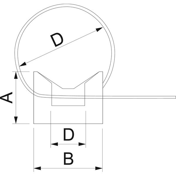 CTC 7,5x180 LGR Cable tie clip  7,5x180mm image 2