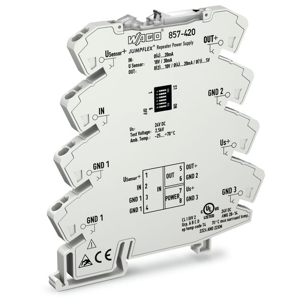 Isolation amplifier Current input signal Current and voltage output si image 1