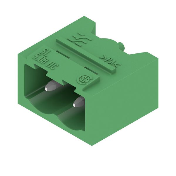 PCB plug-in connector (board connection), 5.08 mm, Number of poles: 2, image 2