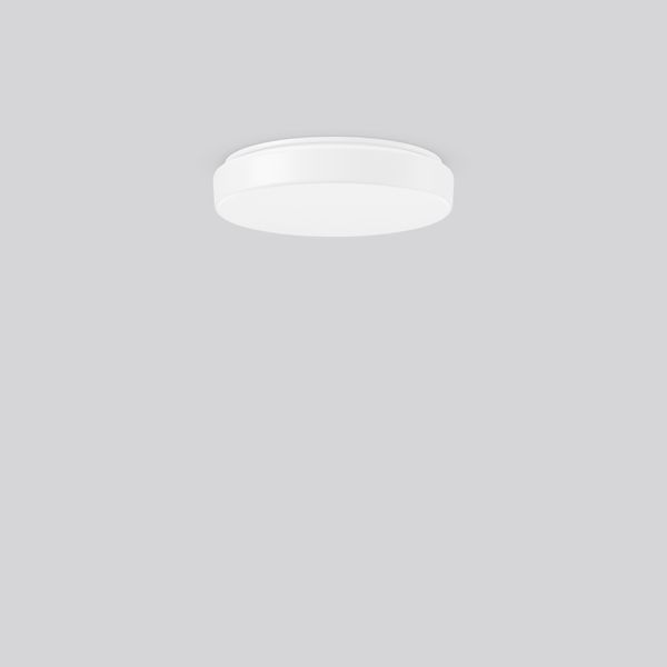 Flat Polymero Kreis Slim, 11 W, 1300 lm, 840, white, Phase-cut Ceiling image 1