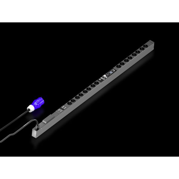 PDU switched, 32A/230V, 1~, CEE7/3: 16 x earthing-pin image 5