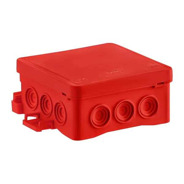 Surface junction box NS6 FASTBOX&HOOK red image 1