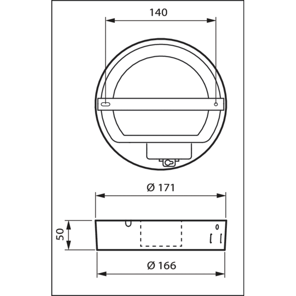 DN145C LED10S/840 PSU II WH image 2