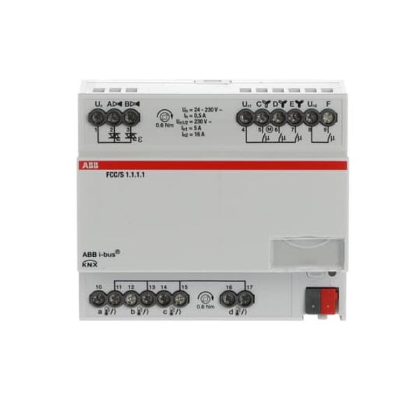 FCC/S1.1.2.1 Fan Coil Controller, 2 x PWM, Manual Operation, 3-stage, MDRC image 6