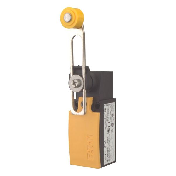 Position switch, Adjustable roller lever, Complete unit, 1 N/O, 1 NC, Cage Clamp, Yellow, Insulated material, -25 - +70 °C image 8