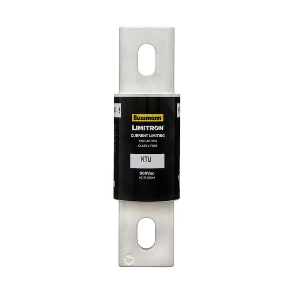 Eaton Bussmann series KTU fuse, 600V, 700A, 200 kAIC at 600 Vac, Non Indicating, Current-limiting, Fast Acting Fuse, Bolted blade end X bolted blade end, Class L, Bolt, Melamine glass tube, Silver-plated end bells image 14