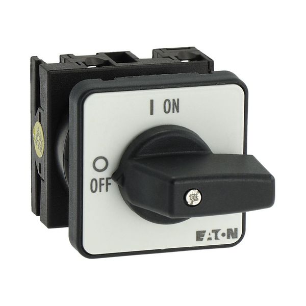 On-Off switch, 1 pole, 20 A, 90 °, flush mounting image 15