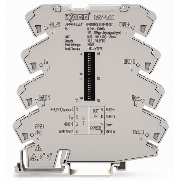 Frequency signal conditioner Current and voltage output signal Configu image 3