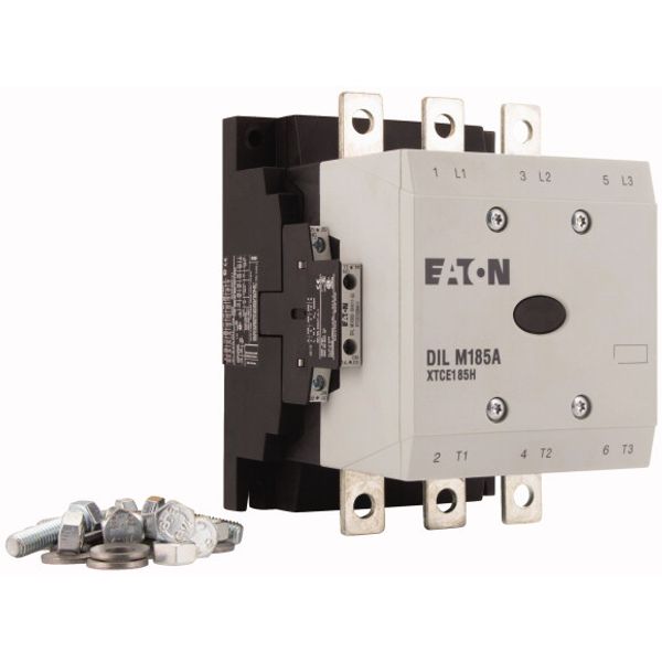 Contactor, 380 V 400 V 90 kW, 2 N/O, 2 NC, RAC 48: 42 - 48 V 50/60 Hz, AC operation, Screw connection image 4