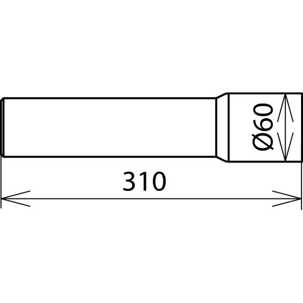 Insulating cap f. HSA205 non-contact voltage detector image 2