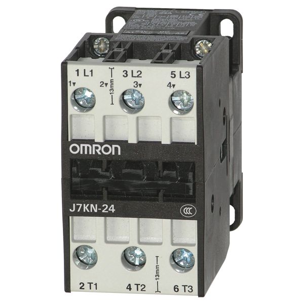 Contactor, 3-pole, 24 A/11 kW AC-3 (50 A AC1), 24 VAC image 3