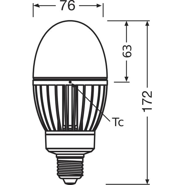 HQL LED P 4000LM 29W 840 E27 image 7