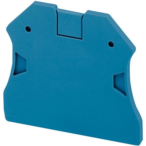 END COVER, 2PTS, 2,2MM, BLUE, FOR SCREW TERMINALS NSY TRV22,TRV42,TRV image 1