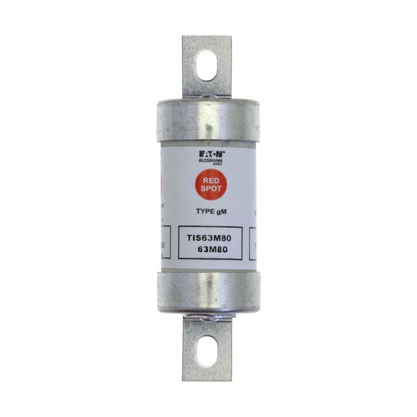 Fuse-link, LV, 63 A, AC 660 V, DC 460 V, BS88/A3, 22 x 86 mm, gM, BS, 63M80 image 9